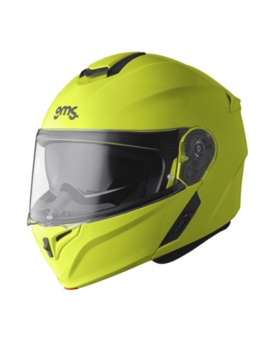 gms Casco modulare Aperio giallo neon