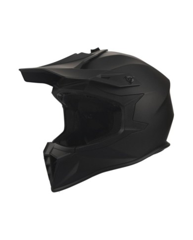 gms Motocrosshelm Fortis matt schwarz