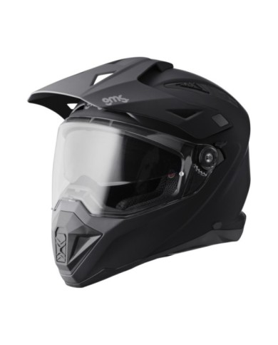 gms Casque adventure Adventus mat noir