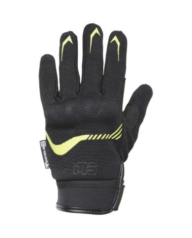 gms Guanti Jet-City Junior nero-fluo giallo
