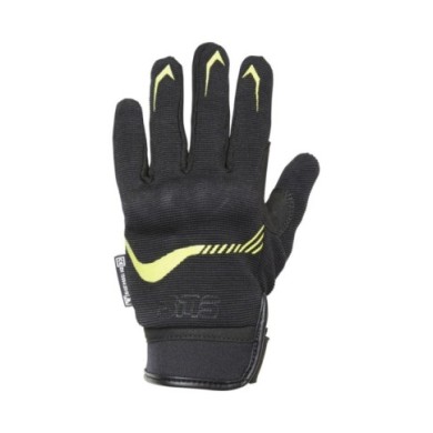 gms Guanti Jet-City Junior nero-fluo giallo