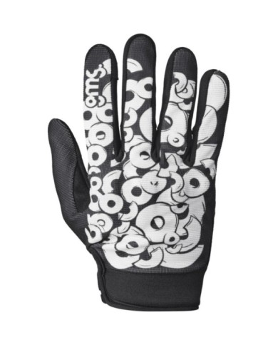 gms Guanto Jet-city Sport Graffi nero-bianco