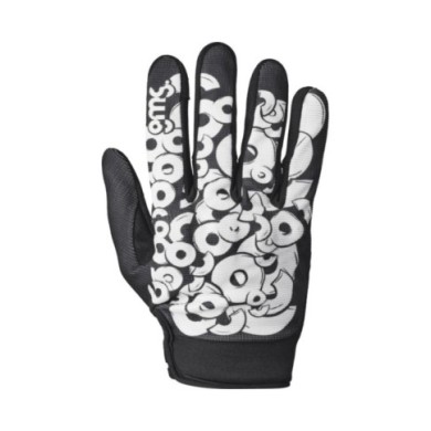 gms Guanto Jet-city Sport Graffi nero-bianco