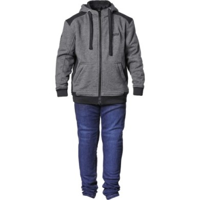 gms Hoodie Grizzly Junior noir-antracite