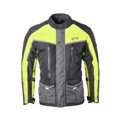 gms Giacca Twister Neo WP Man nero-giallo fluo