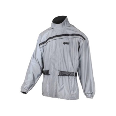 gms Giacca antipioggia Douglas Lux grigio riflettente