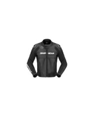SPIDI Veste en cuir Hyper-V Pro Perforated noir-blanc