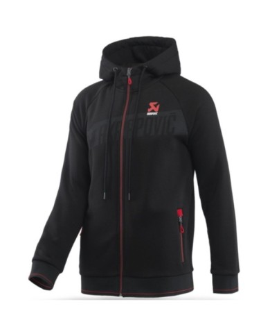 AKRAPOVIC Corpo Zip Hoodie Black