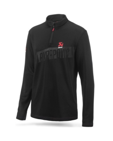 AKRAPOVIC Corpo Turtleneck Zip Black Men s noir