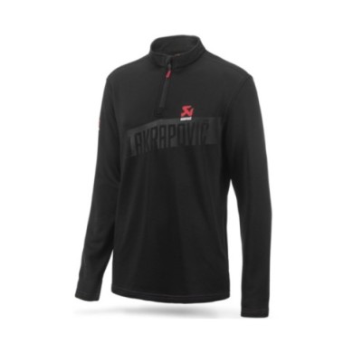 AKRAPOVIC Corpo Turtleneck Zip Black Men s noir