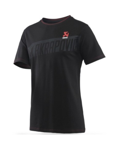 AKRAPOVIC Corpo T-Shirt Black Men noir