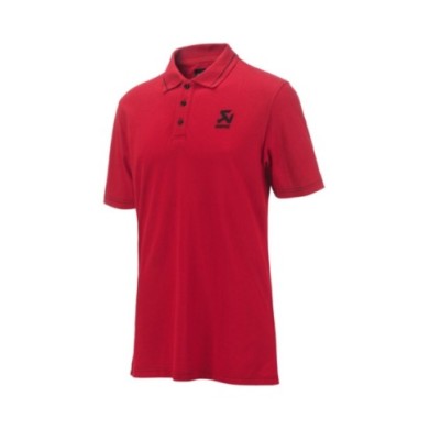 AKRAPOVIC Corpo Polo Red Men rouge-noir