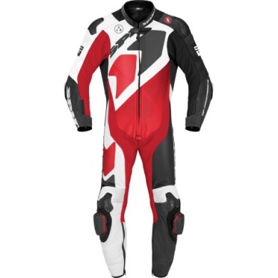 SPIDI Combinaison Gran Premio Perforated Pro noir-blanc-rouge