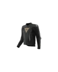 Dainese Super Speed 5 Leather Veste noir-doré