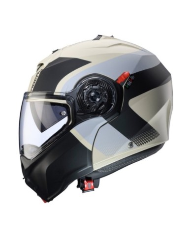Caberg Casque modulable Duke Evo Indy brun-gris-noir mat