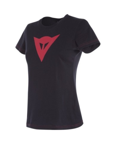 Dainese Femmes T-Shirt SPEED DEMON noir-rouge