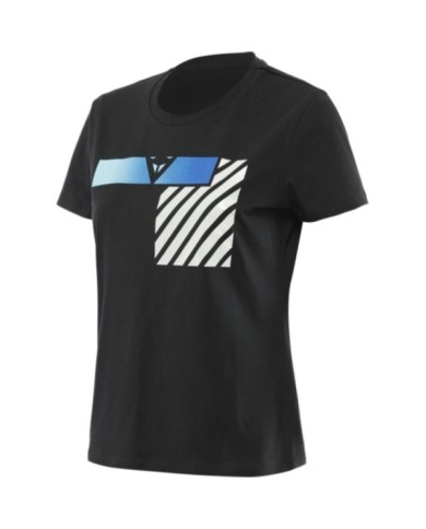 Dainese Dames T-Shirt Illusion noir-gris-vert