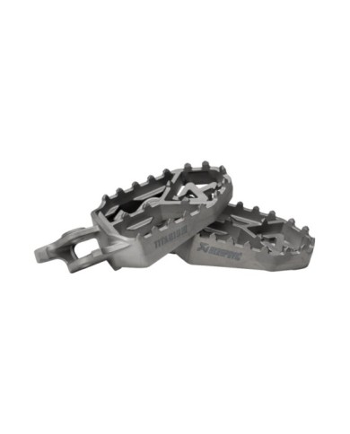 AKRAPOVIC Repose-pieds Adventure (titane)