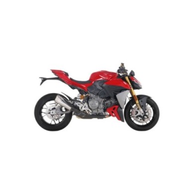 ZARD Slip-On E5+ en acier inoxydable homologué avec bouclier ther