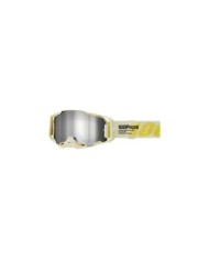 100percent ARMEGA Goggle Barely - Mirror Silver Lens