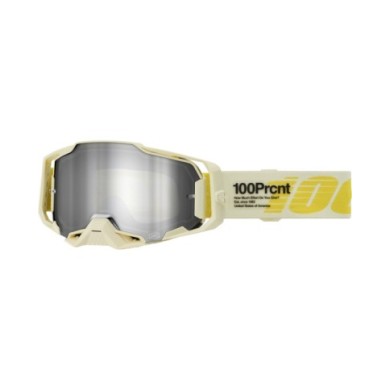 100percent 100% Armega Goggle Barely - Mirror Silver Lens