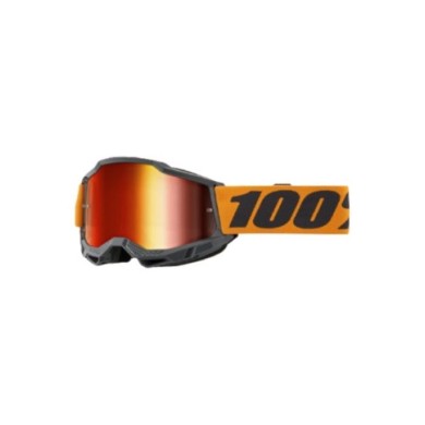 100percent ACCURI 2 Goggle Orange - Mirror Red Lens