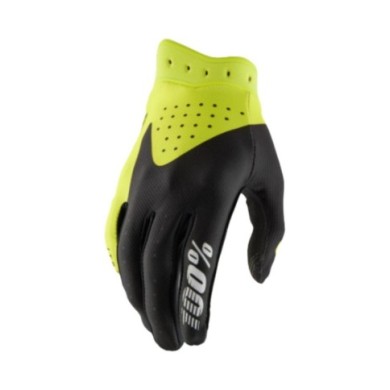 100percent 100% ITRACK Gloves black yellow