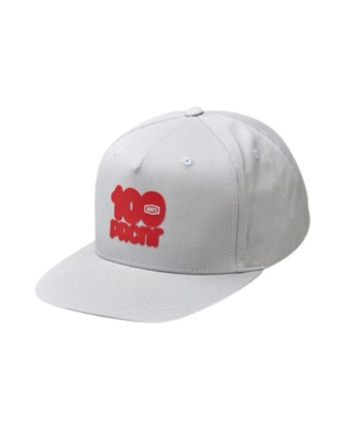 100percent 100% Donut Snapback Cap Grey