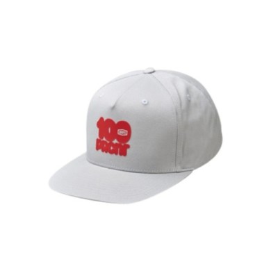 100percent 100% Donut Snapback Cap Grey