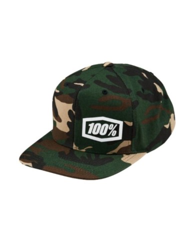 100percent MACHINE Snapback Cap Camo