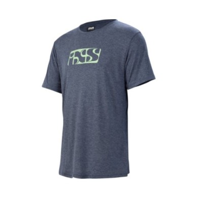 iXS iXS Brand Tee aqua marine