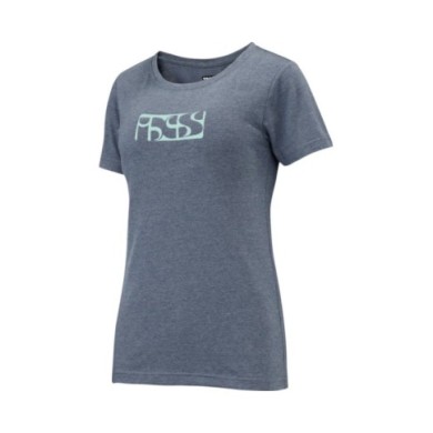 iXS iXS Brand Tee Women marine-celeste