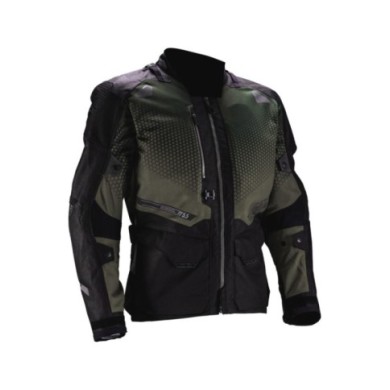 Leatt Adventure Jacket ADV FlowTour 5.5 V25 gris-vert foncé