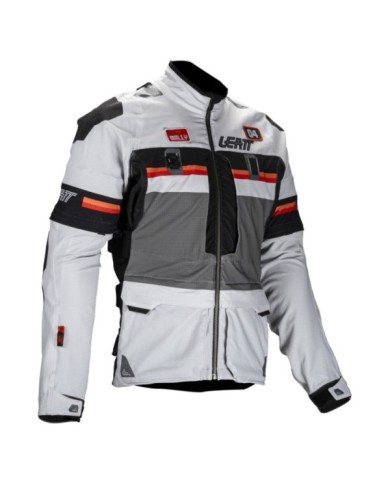 Leatt Adventure Jacket ADV Rally 5.5 V25 beige-gris cendré