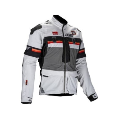 Leatt Adventure Jacket ADV Rally 5.5 V25 beige-gris cendré