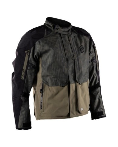 Leatt Adventure Jacket ADV DriTour 5.5 Short V26 camo green-black