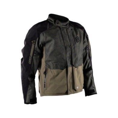 Leatt Adventure Jacket ADV DriTour 5.5 Short V26 camo green-black