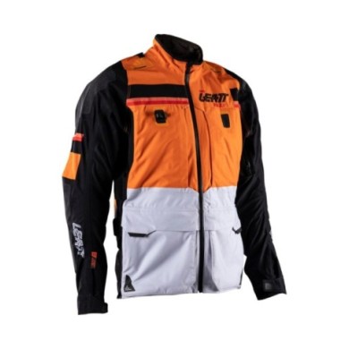 Leatt Adventure Jacket ADV Rally 7.5 Hydradri orange black-orange-white