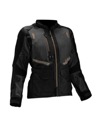 Leatt Adventure Jacket ADV FlowTour 5.5 Women V25 noir-gris foncé-or