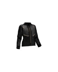 Leatt Adventure Jacket ADV FlowTour 5.5 Women V25 noir-gris foncé-or