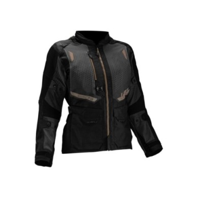 Leatt Adventure Jacket ADV FlowTour 5.5 Women V25 noir-gris foncé-or