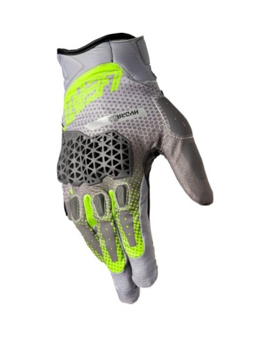 Leatt Adventure Glove ADV HydraDri 5.5 Short V25 gris foncé-noir-jaune