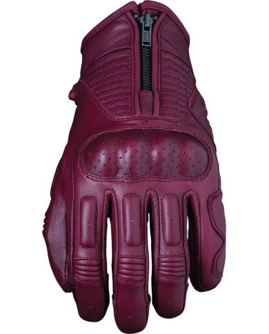 Five Gloves Gants Kansas dames rouge foncé