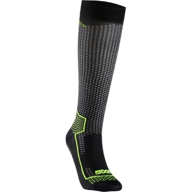 SIXS Chaussettes hautes LONG V3 Unisexe noir carbone