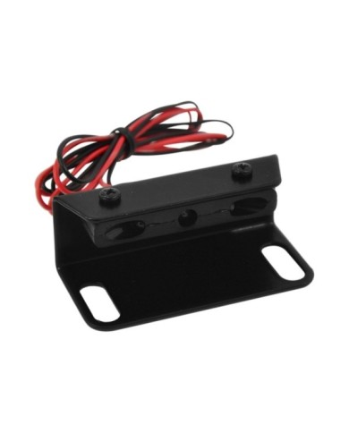 IBEX-Zieger Mini éclairage de plaque d'immatriculation LED avec support