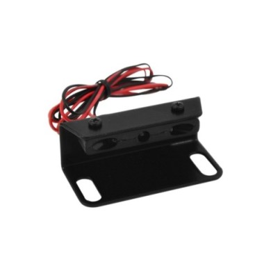 IBEX-Zieger Mini éclairage de plaque d'immatriculation LED avec support
