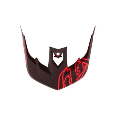 Troy Lee Designs Stage Visor - SRAM Vector red rouge