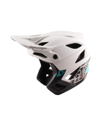 Troy Lee Designs Stage Stunt AS Helmet - Drone beige-turquoise XS
