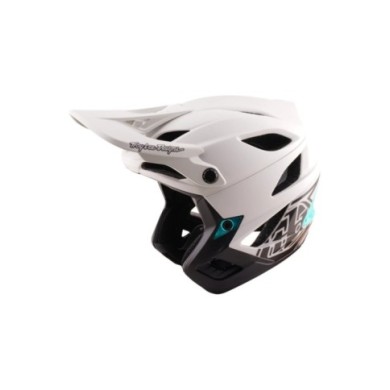 Troy Lee Designs Stage Stunt AS Helmet - Drone beige-turquoise XS
