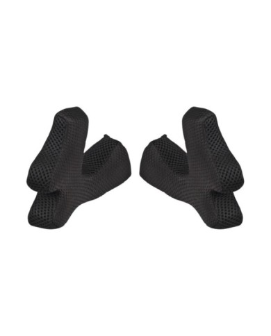 Troy Lee Designs D4 Cheekpad Set - Solid noir